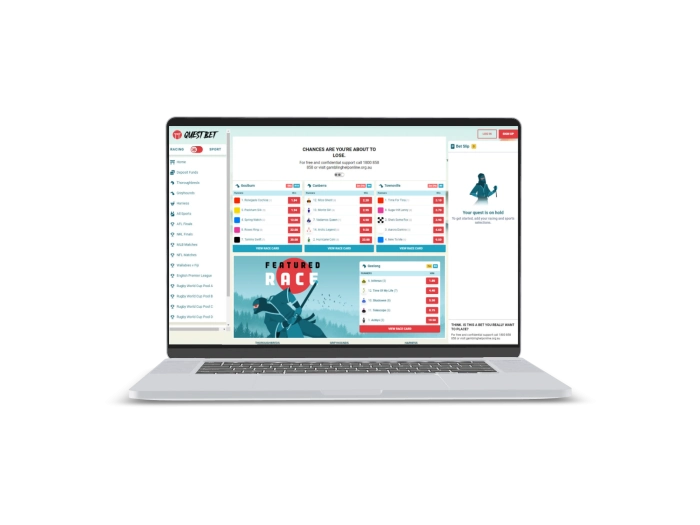 QuestBet Desktop History